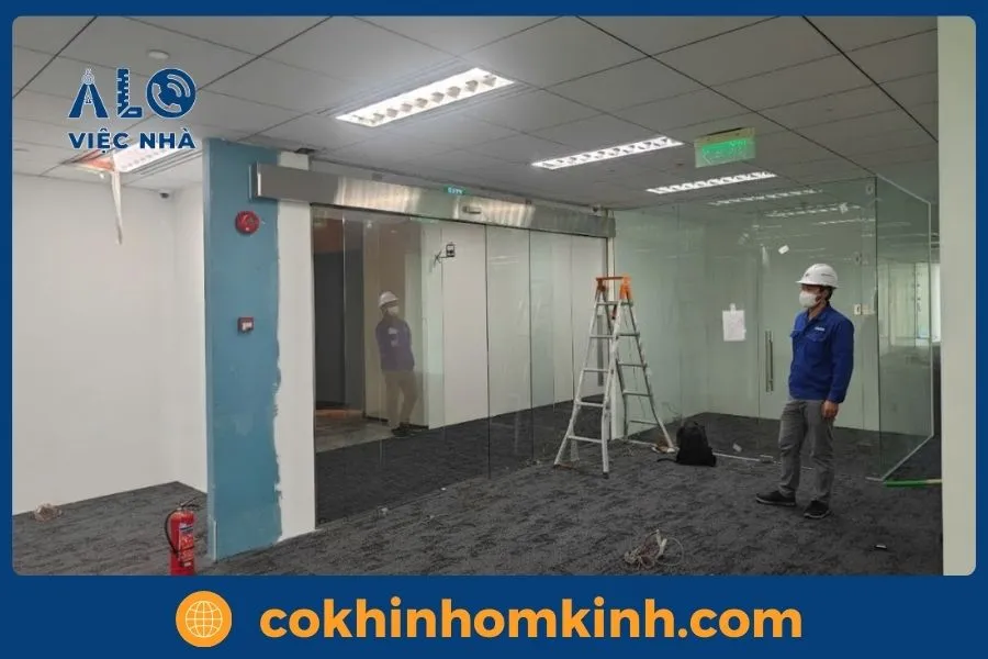 Dịch vụ lắp đặt cửa nhôm kính tại Tphcm GIÁ TỐT 3 Các hạng mục lắp đặt cửa nhôm kính chúng tôi cung cấp