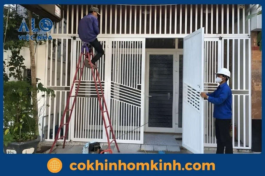 Lý do nên chọn Alo Việc Nhà thi công cửa sắt