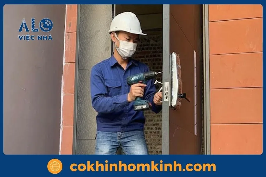 Quy trình thi công cửa sắt - Alo Việc Nhà